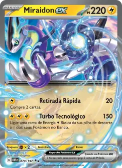 Miraidon ex — Obsidiana em Chamas 079