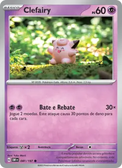 Clefairy — Obsidiana em Chamas 081