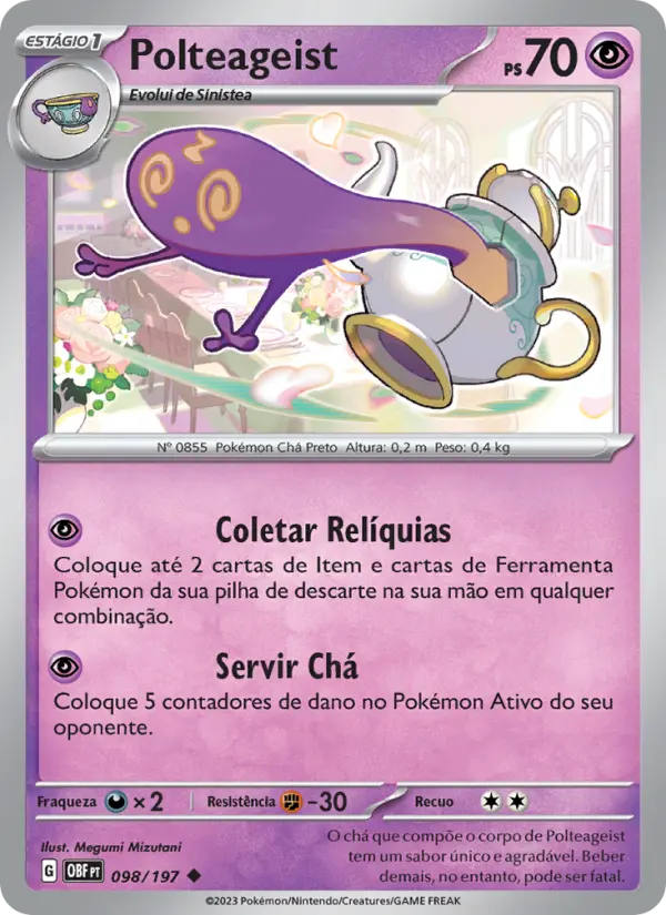 Polteageist — Obsidiana em Chamas 098
