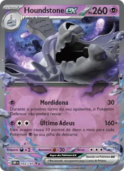 Houndstone ex — Obsidiana em Chamas 102