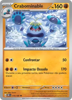 Crabominable — Obsidiana em Chamas 115