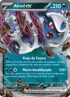 Absol ex — Obsidiana em Chamas 135