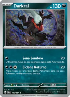 Darkrai — Obsidiana em Chamas 136