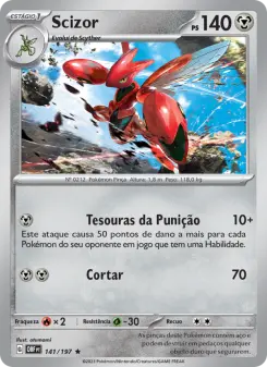 Scizor — Obsidiana em Chamas 141