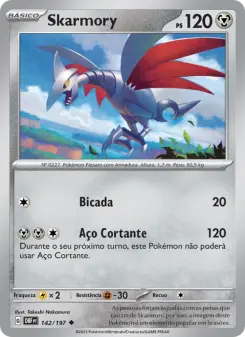 Skarmory — Obsidiana em Chamas 142