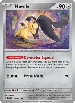 Mawile — Obsidiana em Chamas 143