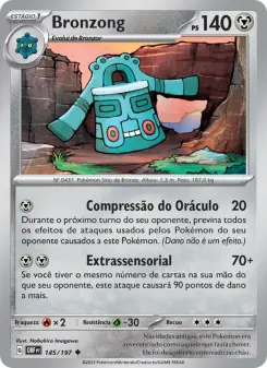 Bronzong — Obsidiana em Chamas 145