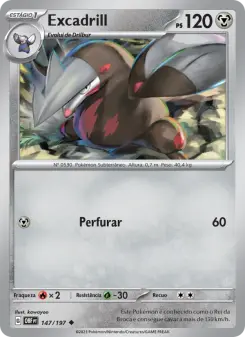Excadrill — Obsidiana em Chamas 147