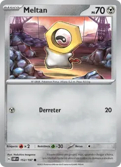 Meltan — Obsidiana em Chamas 152