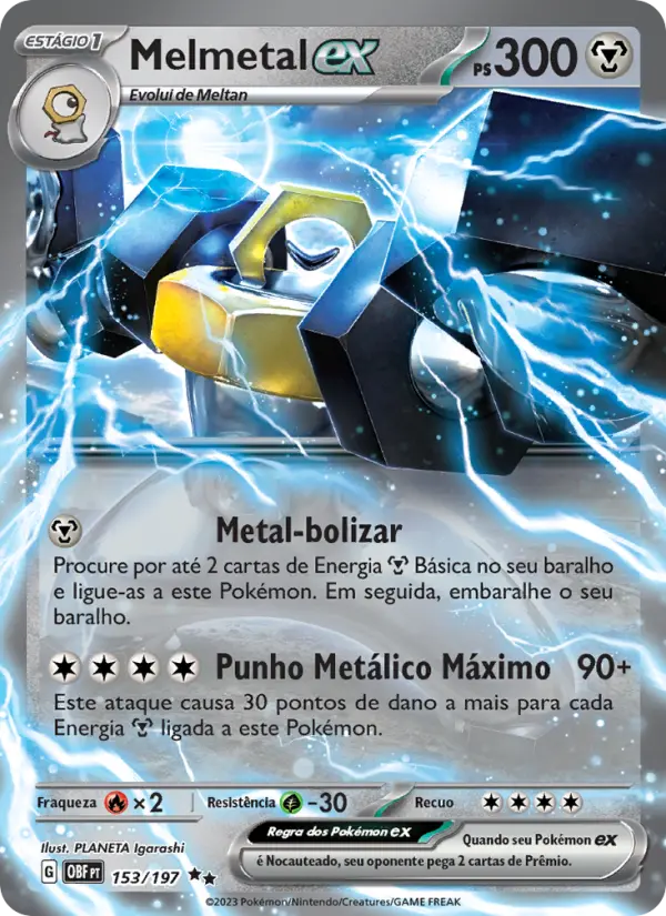 Melmetal ex — Obsidiana em Chamas 153