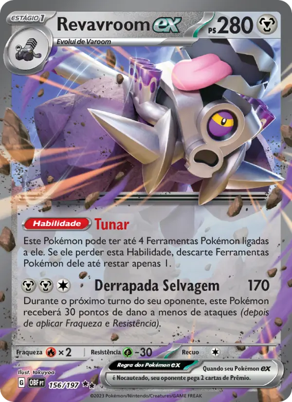 Revavroom ex — Obsidiana em Chamas 156