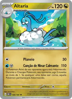 Altaria — Obsidiana em Chamas 160