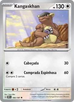 Kangaskhan — Obsidiana em Chamas 165