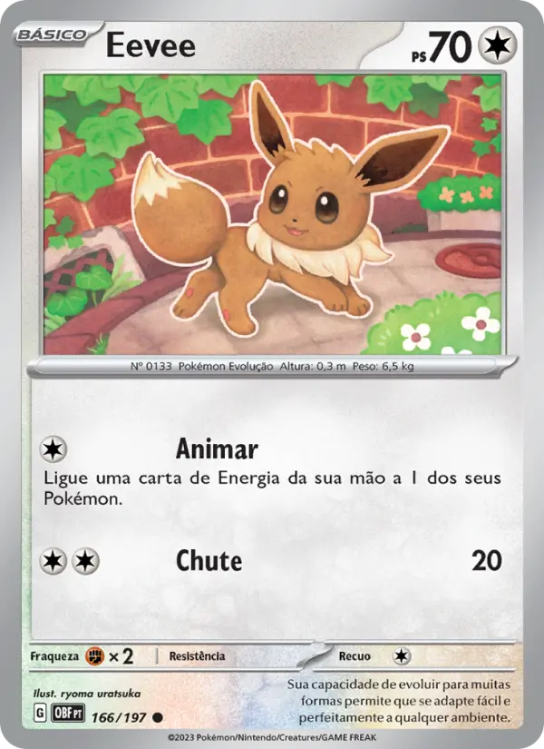 Eevee — Obsidiana em Chamas 166