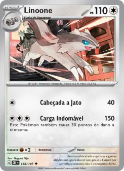 Linoone — Obsidiana em Chamas 168
