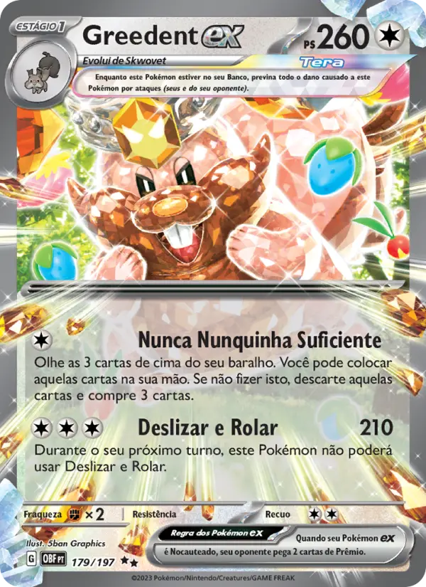 Greedent ex — Obsidiana em Chamas 179