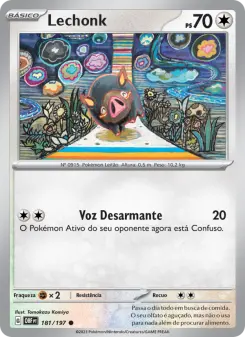 Lechonk — Obsidiana em Chamas 181