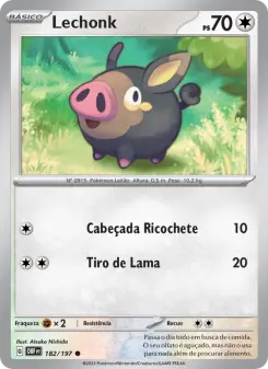 Lechonk — Obsidiana em Chamas 182