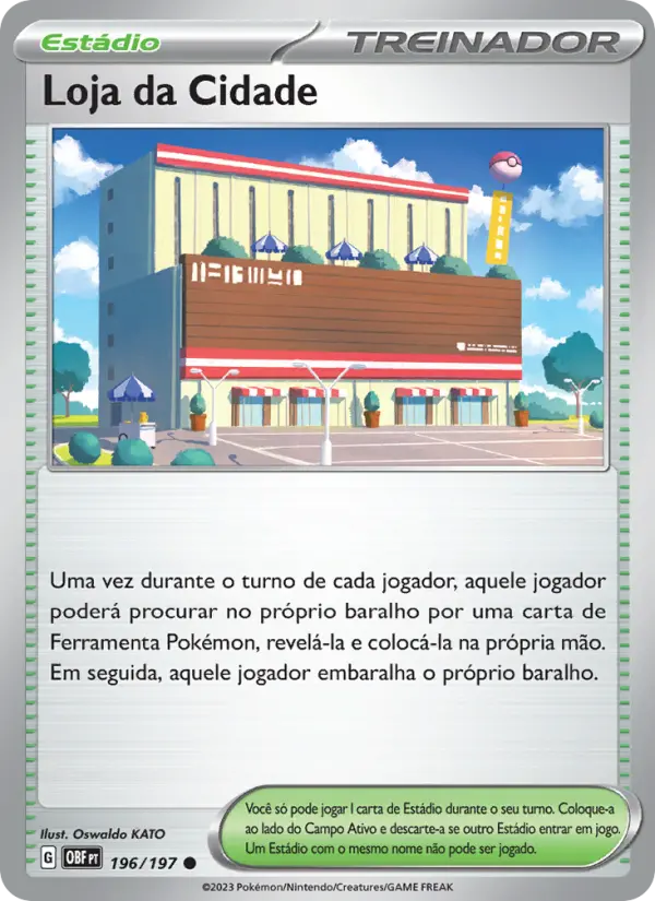Loja da Cidade — Obsidiana em Chamas 196