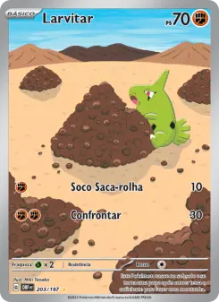 Larvitar — Obsidiana em Chamas 203
