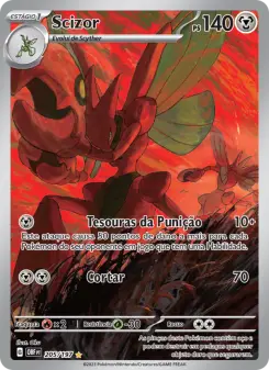 Scizor — Obsidiana em Chamas 205