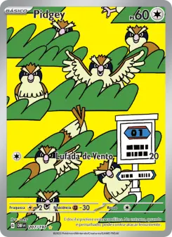 Pidgey — Obsidiana em Chamas 207