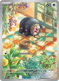 Lechonk — Obsidiana em Chamas 209