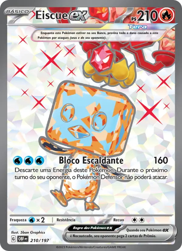 Eiscue ex — Obsidiana em Chamas 210