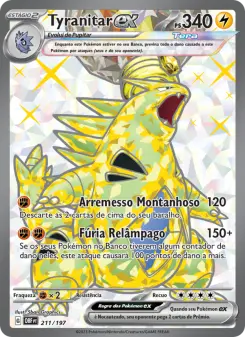 Tyranitar ex — Obsidiana em Chamas 211