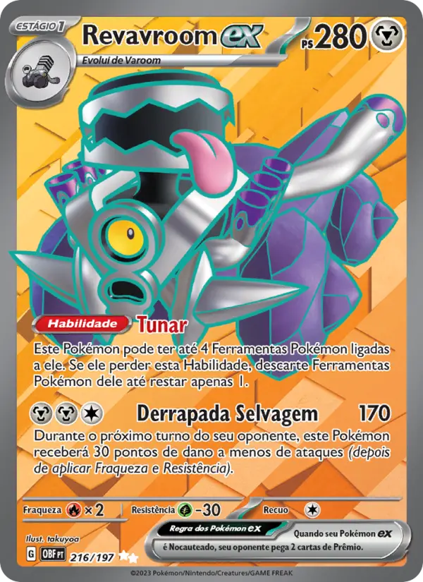 Revavroom ex — Obsidiana em Chamas 216