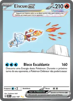 Eiscue ex — Obsidiana em Chamas 222