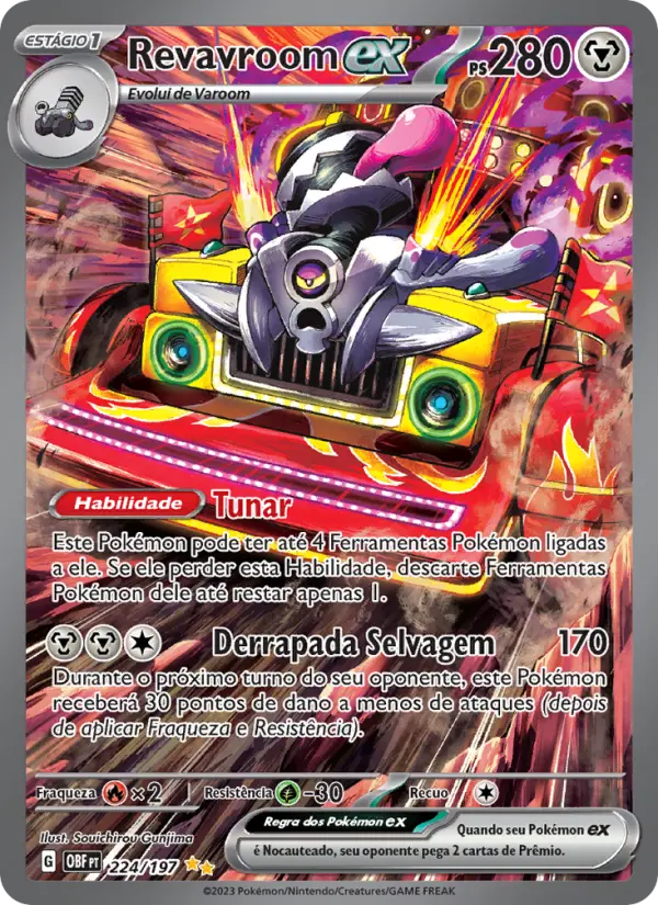 Revavroom ex — Obsidiana em Chamas 224