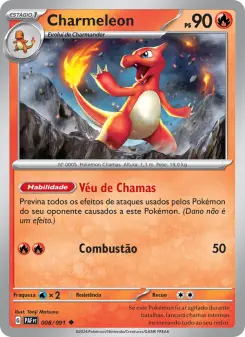 Charmeleon — Destinos de Paldea 008