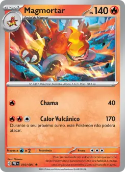 Magmortar — Destinos de Paldea 010