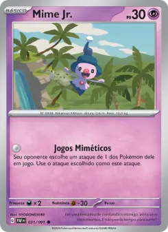 Mime Jr. — Destinos de Paldea 031