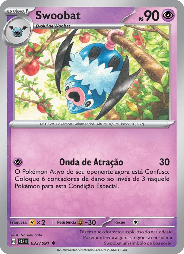 Swoobat — Destinos de Paldea 033
