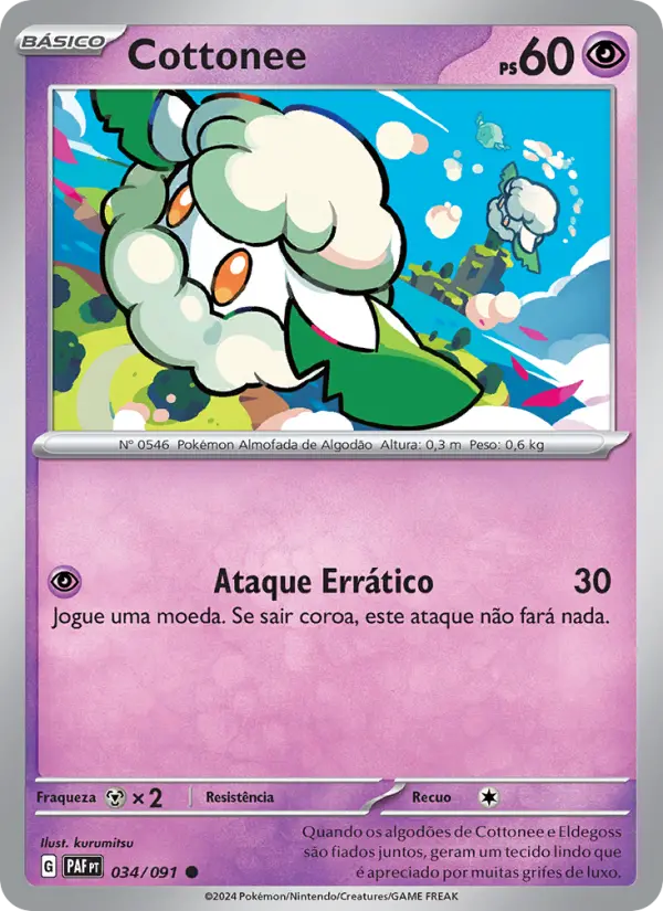 Cottonee — Destinos de Paldea 034