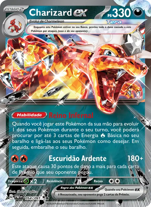 Carta-chave do deck campeão: Charizard Pidgeot