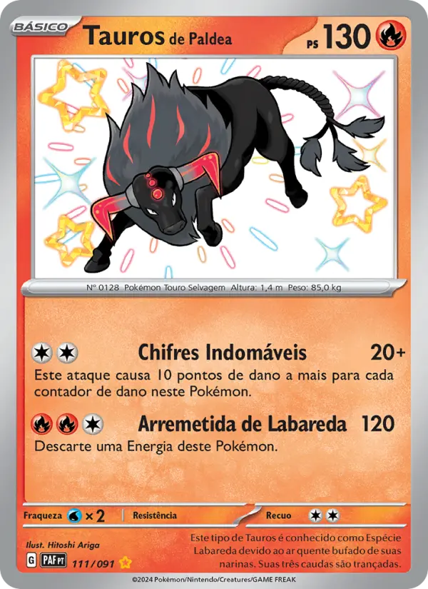 Tauros de Paldea — Destinos de Paldea 111