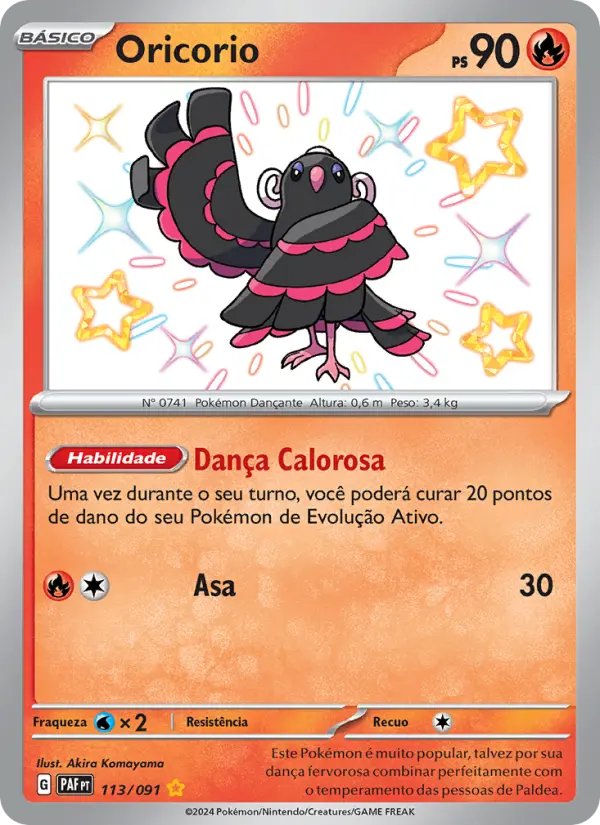 Oricorio — Destinos de Paldea 113