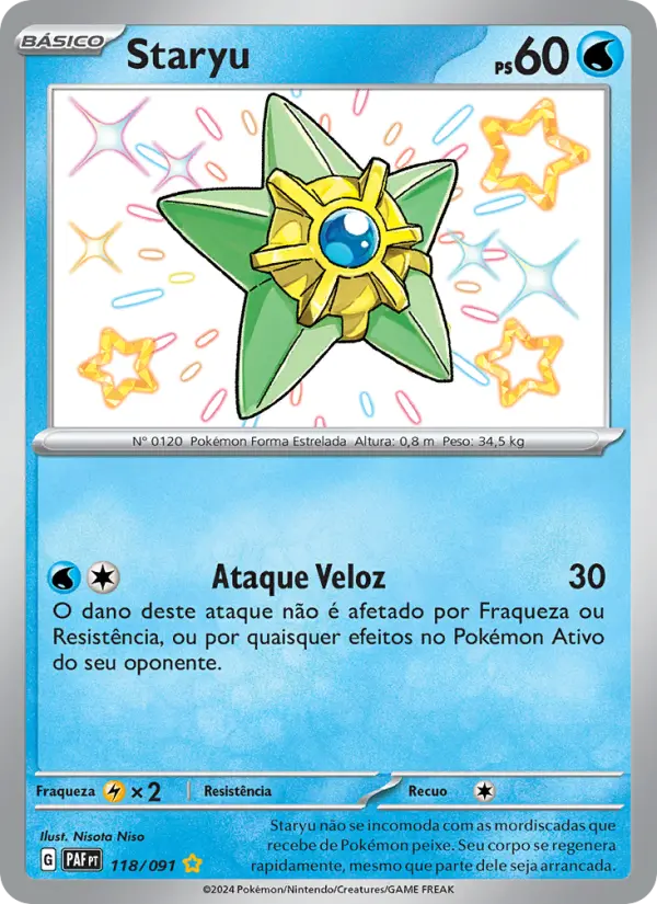 Staryu — Destinos de Paldea 118
