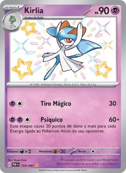 Kirlia — Destinos de Paldea 154