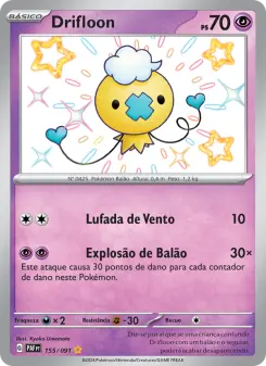 Drifloon — Destinos de Paldea 155