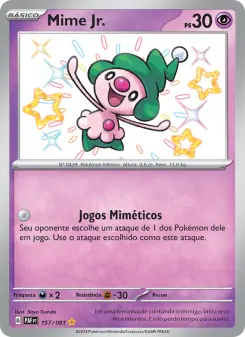 Mime Jr. — Destinos de Paldea 157