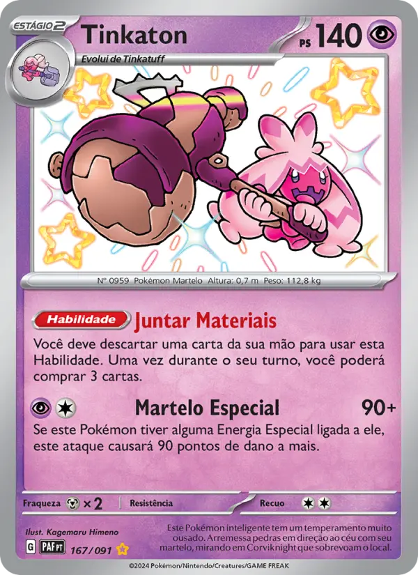 Tinkaton — Destinos de Paldea 167