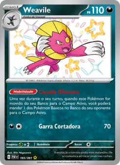 Weavile — Destinos de Paldea 183