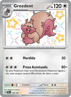 Greedent — Destinos de Paldea 206