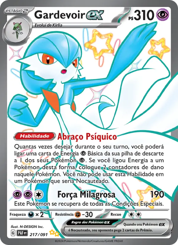 Gardevoir ex — Destinos de Paldea 217