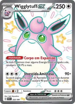Wigglytuff ex — Destinos de Paldea 222