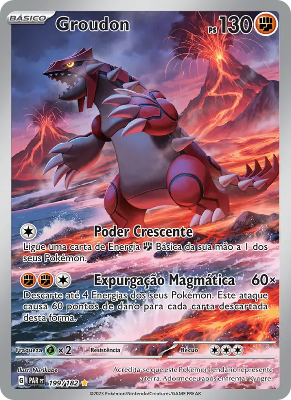 Groudon - Fenda Paradoxal